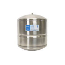 R.O. Tank, 4.5Gal (3.2Gal Capacity), Stainless Steel, 1/4" SS Connect