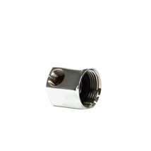 Reducer, 3/4" FIP x 1/4" FIP Side Outlet, Chrome