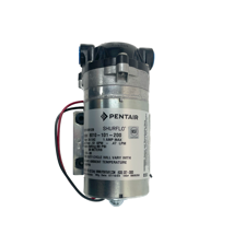 SHURflo R.O. Booster Pump #8010-101-200, 24VAC/VDC, 25GPD open flow, 3/8" FPT Ports, 80psi bypass, Requires Pwr Supply 13-60-044