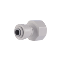 Gray Acetal Faucet Connector 3/8 x 3/4 BSPP 