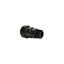Male Connector, 1/2" CTS x 1/2" NPT, Black 
