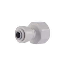 Gray Acetal Faucet Connector 1/4 x 1/2 BSPP 