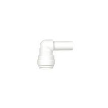 Polypropylene Plug In Elbow 1/2 Stem OD - 1/2 Tube OD